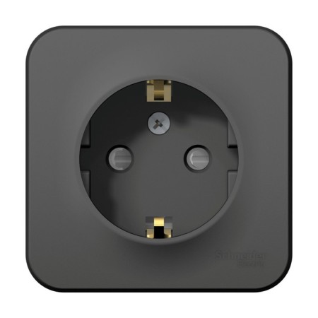 SEM SE BLANCA, 16 A, 250 V, invoice, with salary, curtains, IP20, anthracite, Blnra011116
