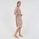 Female homemade set (robe/shirt), beige color, size 46