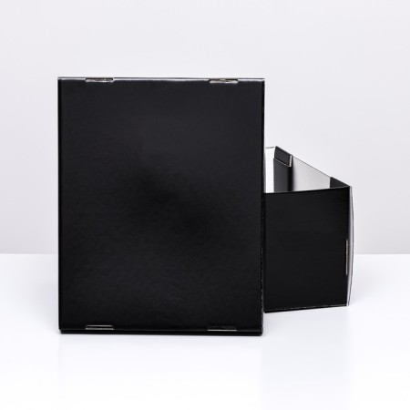 Folding box, black, 31.2 x 25.6 x 16.1 cm-4
