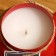Aromatic candle in a jar 150 g, paraffin, rose