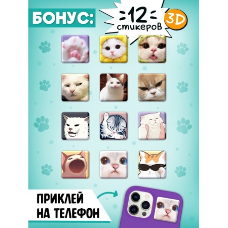 Set "1000 Kotostikers": 4 stickerbooks, video, 3D stickers-7
