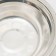 Stand with bowls, 2 x 500 ml, height 30 cm, collapsible with an upper latch, chrome