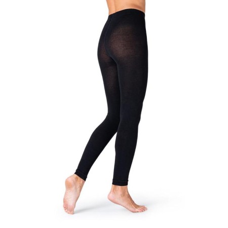 Women's Legins Minimi Pantacollant Cotone, 160 Den, size 4, Nero color-1
