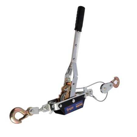The winch lever tundra, double ratchet wheel, thrust 2 t (rise 0.8 t), cable 3 meters-5
