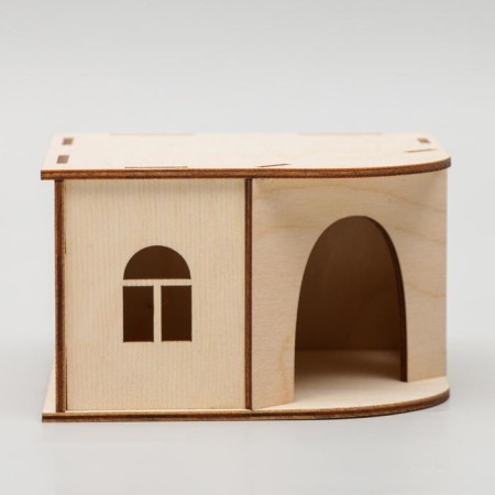 House for rodents, 13 x 13 x 8 cm-1