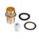 Kitchen mixer Zein Z1302, one -rod, with output for drinking water, brass, chrome