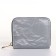 Women's wallet with lightning, gray color