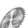 Knife Patriot TBS-40P, 230x25.4x1.3 mm, 40 teeth