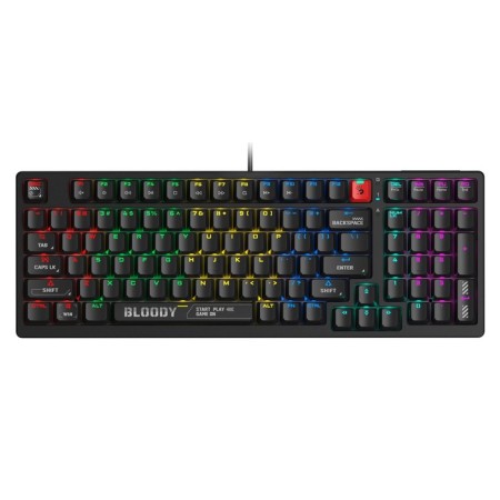 Keyboard A4Tech Bloody S98 Mechanical Black USB for Gamer Led (S98 Black)