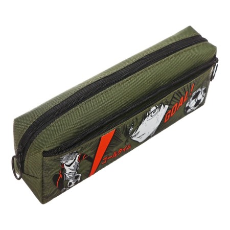 Penal soft 2 compartments, 40x195x75, for a boy, khaki, colorio "Sport"-3