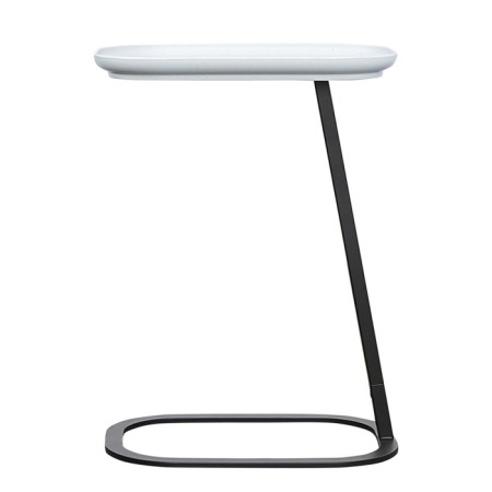Baste Sustainable table, 406 × 278 × 550 mm, gray / black color-3