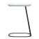 Baste Sustainable table, 406 × 278 × 550 mm, gray / black color