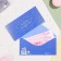 Money envelope "On Birthday!" blue, embossing, 17 x 8 cm