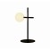 MANTRA CELLAR, G4, 1x5W, 150x225x340 mm table lamp, black color is black