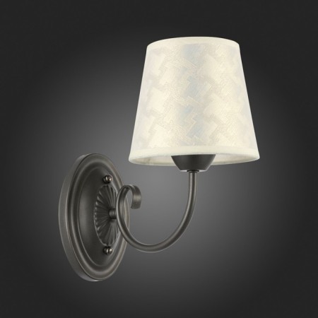 Wall lamp EVOLUCE. Sle120301-01. Rimento. 1x40 W, E14, 14x25 cm, dark -gray color-4
