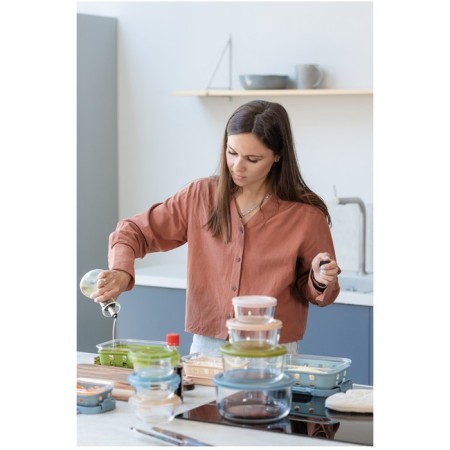 Container for baking, storage and carrying of products in the Smart Solutions cover, beige color, 640 ml-4