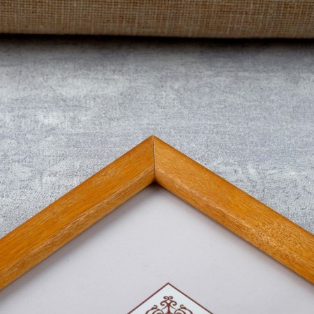 Photo frame Pine C14 21x30 cm, Mokko (plastic screen)-2