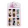 A set of magnetic bookmark for books Calligrata 6 pieces, "dogs", mix