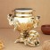 Samovar "Gold", oval, with automatic shutdown, 3 l, electric
