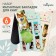 A set of magnetic bookmark for books Calligrata 6 pieces, "dogs", mix