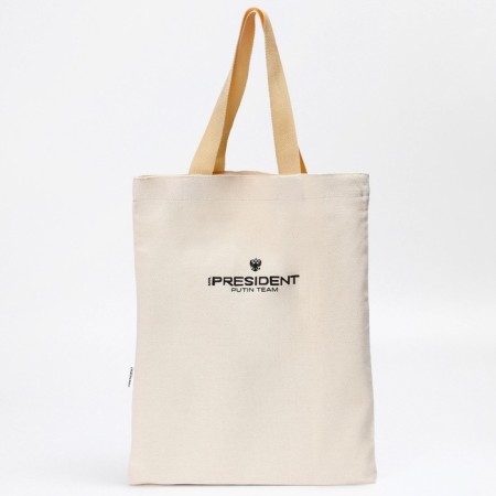 Bag Chopper Putin Team, 35 x 40 x 0.5 cm, beige-2