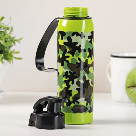 Water bottle “Militari”, 500 ml, 6 × 6 × 23 cm, green color-6