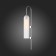 Wall lamp ST LUCE. SL1145.151.01. Callana. 1x60 W, E27, 10x78 cm, color chromium