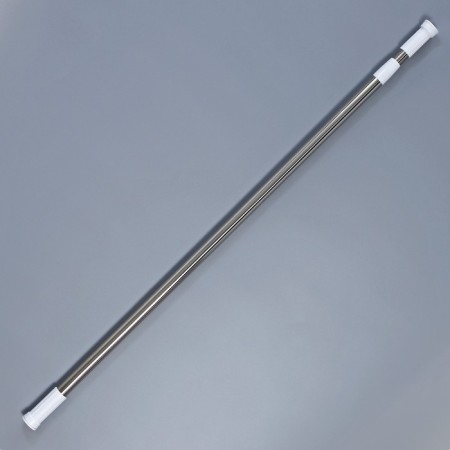 Bathroom cornice telescopic shares, 90-160 cm, steel-5