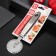 A knife for pizza and dough shade Blade, 20 cm, handle Soft-Touch, black color is black