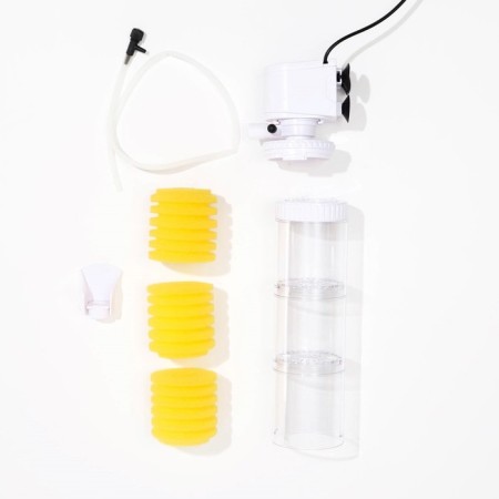 Internal filter Jingye JY-8400F, three-section, 1000 l/h, 25 watts-3