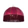 Lamp "Basel" 3x60W E14 red 51x51x50cm