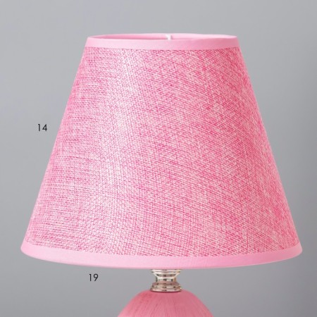 Estel table lamp E14 40W pink 17x17x26 cm Risalux-3
