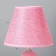 Estel table lamp E14 40W pink 17x17x26 cm Risalux