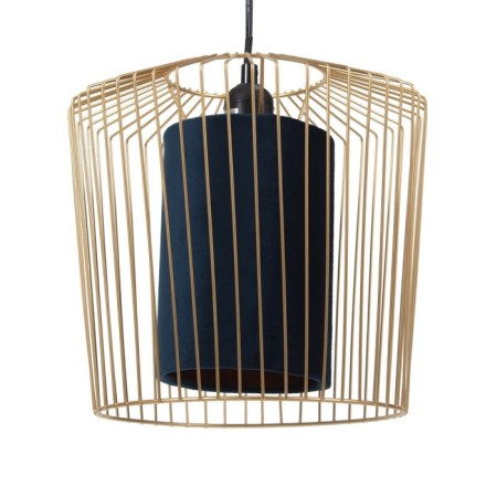 Bayerlux lamp "velvet" E27 40W blue 27x30x12-100cm-4