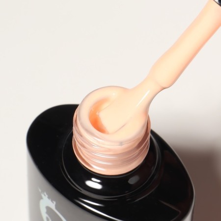Camouflage base for nails, 3 phase, 8ml, LED/UV, light-first-peach color (004)-6