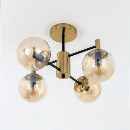 Cutilux Catilux chandelier CL143143 50x50x30 cm, 4x40W, E14, brown color-2