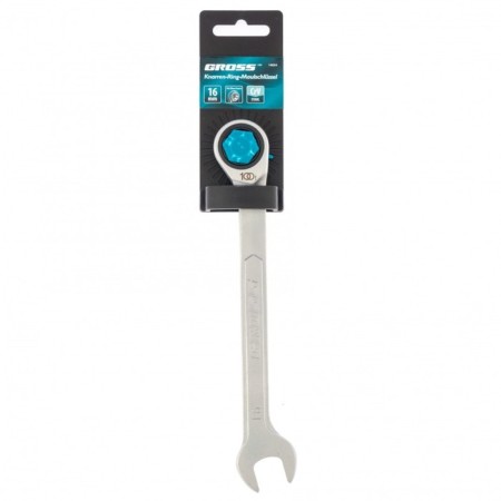 Combined rattling key GROSS 14854, 16 mm-3