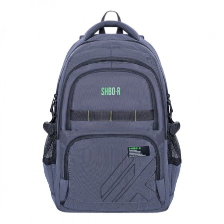 Youth backpack 48 x 32 x 18 cm, ergonomic back, Merlin, XS9233 Gray