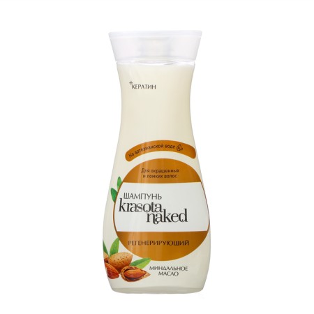 Krasota Naked hair shampoo, regenerating, 400 ml-4