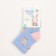 Noski children's terry, blue color, size 9-10