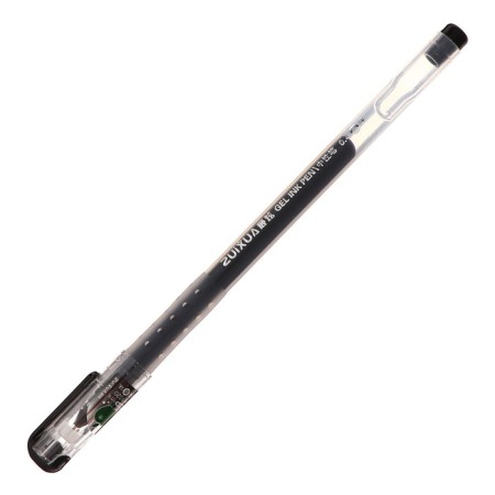 A set of gel pens 12 pieces, 0.38mm, a hill, a needle writing node, black ink black-1