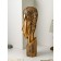 Figure "Face", polystone, 82 cm, color gold