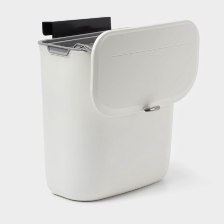 Garbage bucket touch shade, 9 l, white color-6