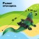 Tynchka figure "crocodile", color mix