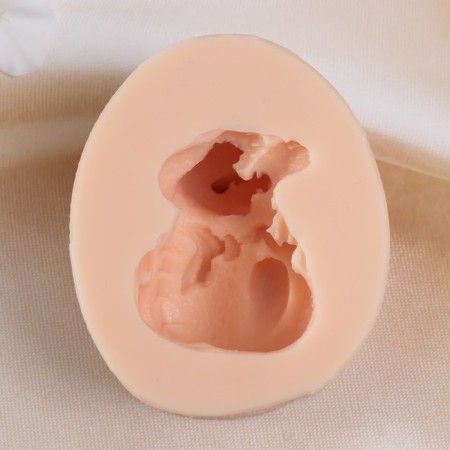 Silicone Mold "Dragon sleeps" 10x7.8x4.9 cm-5