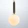 Lamp Bayerlux 2068/1 E14 40W gold 14x14x34 cm 14x14x134 cm