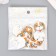 Buttons wood for creativity 2 punctures "puppy" set of 15 pcs 3x3 cm