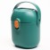 Container for storing baby food, with a spoon of 450 ml, green color