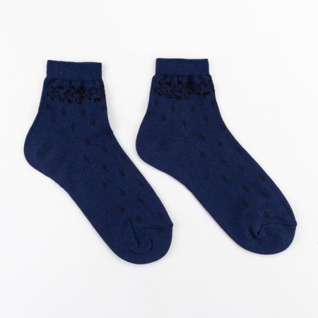 Women's socks collorista, dark blue color, size 38-40 (25 cm)