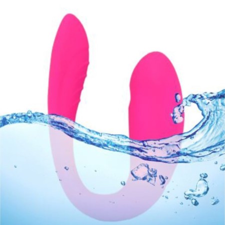 Vibrator for steam ok-hoods, with vacuum-wave clitoris stimulation, 10 modes, du, pink-5